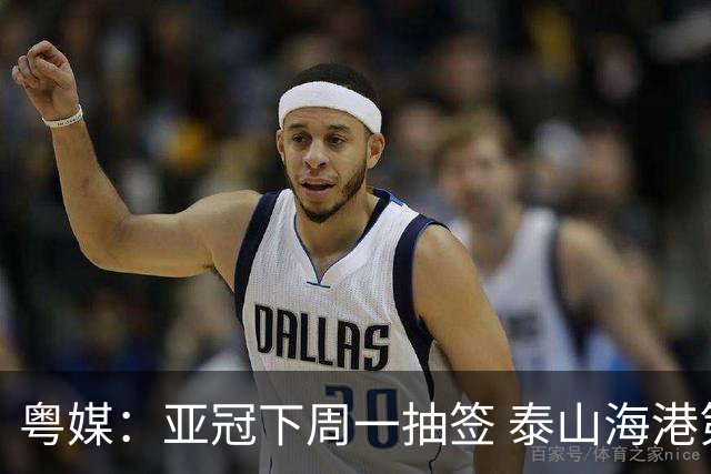 粤媒：亚冠下周一抽签 泰山海港第1档广州第2档